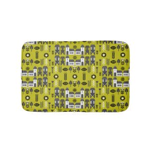 Warm Mosterd Scandi Huisdecoratie Badmat