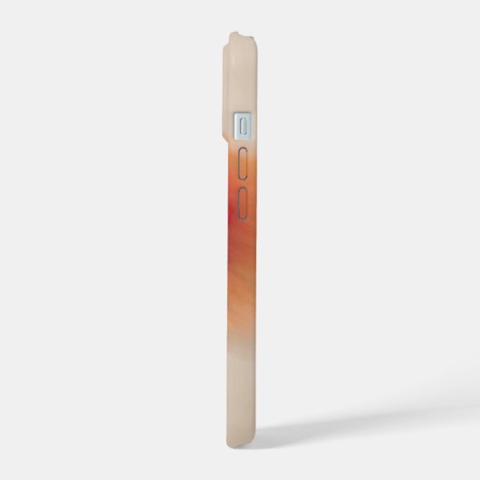 Warm Neutral Abstract Floral Phone Case (Côté gauche)