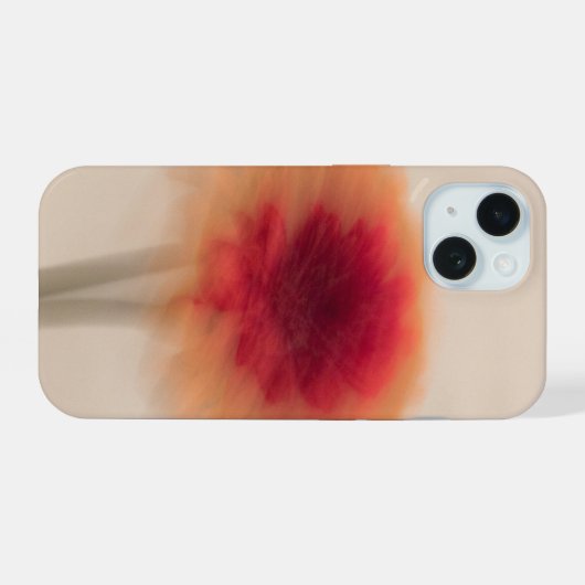Warm Neutral Abstract Floral Phone Case (Verso Horizontal)