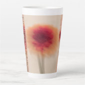 Warm Neutral Abstract Latte Mug (Devant)