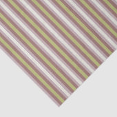 Warm Neutrals Verticaal Snoep Stripes Craft Tissuepapier (Detail)