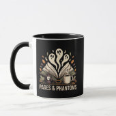 Warm Olive Pages & Phantoms Spooky Reader Book Mok (Links)