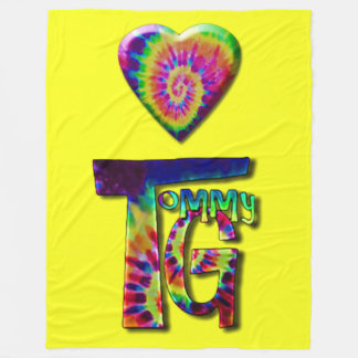 Warm op met Tommy! Fleece Deken