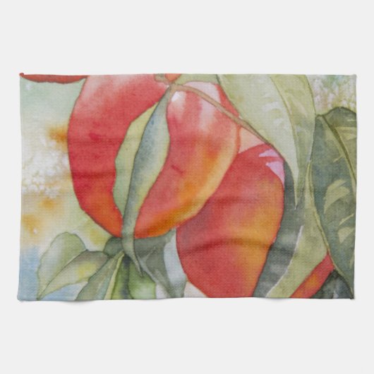Warm Peaches Theedoek (Horizontaal)