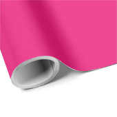 Warm roze matte verpakkingspapier cadeaupapier (Rol Hoek)