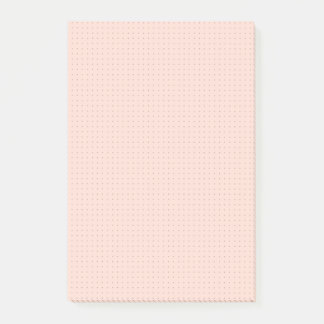Warm roze puntenraster donkerder Post-it notities Post-it® Notes