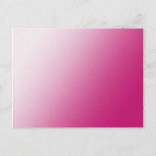  warm roze verloop Briefkaart