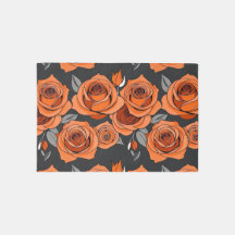 Warm Rusty Orange Roses