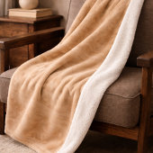 Warm Sandstone Flow Sherpa Blanket Sherpa Deken