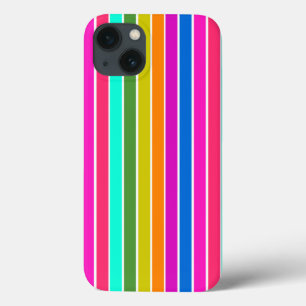 Warm Spring Stripes iPhone 13 Hoesje