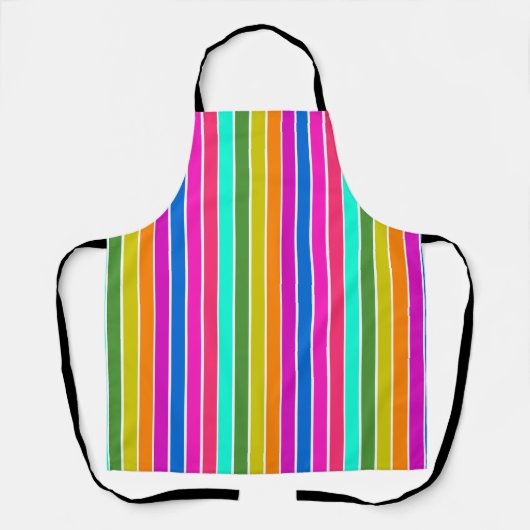 Warm Spring Stripes Schort (Voorkant)