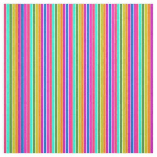 Warm Spring Stripes Stof (Swatch)