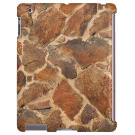 Warm Stonewall Pattern Golden iPhone 13 Hoesje