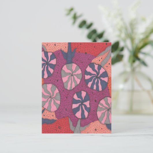 Warm Summer Feeling Briefkaart (Staand voorkant)