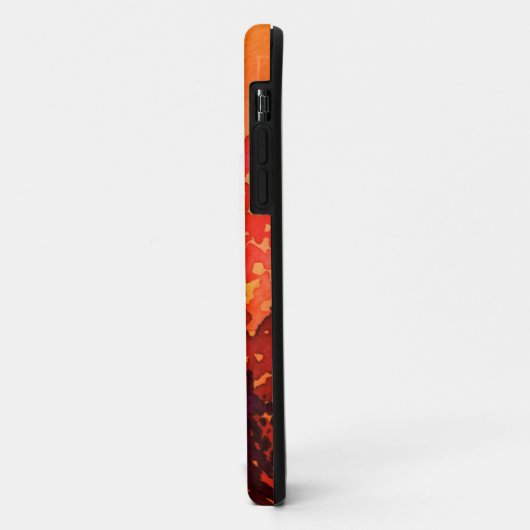 Warm Sunset Waterverf Trees Case-Mate iPhone Case (Achterkant/links)