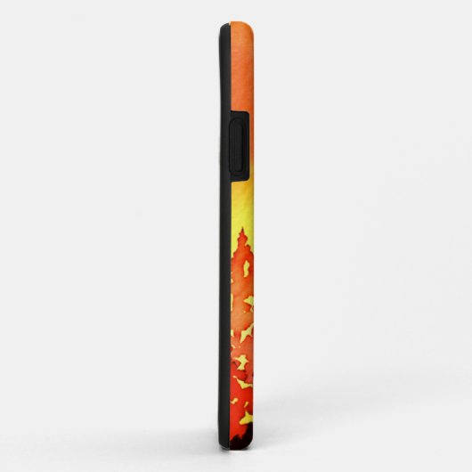 Warm Sunset Waterverf Trees Case-Mate iPhone Case (Achterkant/rechts)
