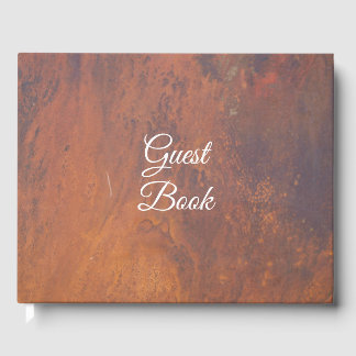 Warm textuur gastenboek