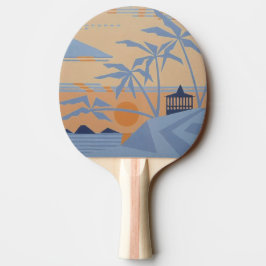 WARM TROPICS Ping-Pong Paddle Tafeltennisbatje