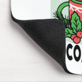 Warm Up Met Sneeuw Herfst Cacao Oproepen - Winter Muismat (Hoek)