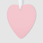 Warm vast Roze Ornament (voorkant)