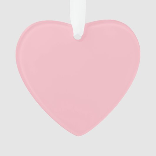 Warm vast Roze Ornament (voorkant)