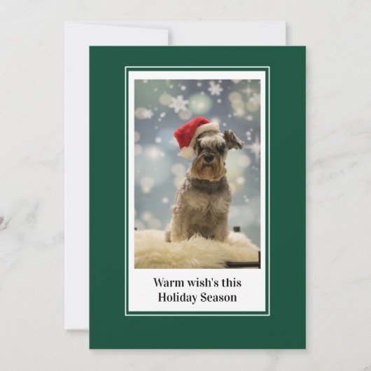 Warm Wams cette carte de saison des fêtes (Devant)