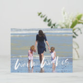 Warm Warm Beach Carte de Noël (Debout devant)