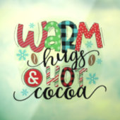 Warm/warme coa raamsticker (Vel 3)