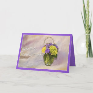 Warm wast in uw Wenskaart voor chirurgische ingrep Kaart