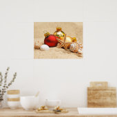 Warm Weather Kerstmis Poster (Keuken)