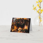 Warm Wensen Vakantie Groet Kaart (Gele Bloem)