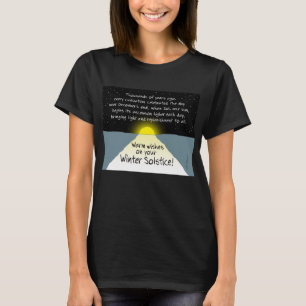 Warm wil op je winterplein! - T-shirt