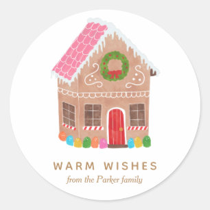 Warm Wish Ronde Sticker