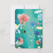 Warm Wishes Countryside Postcard Bedankkaart (Voorkant)