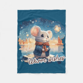 warm wishes fleece deken