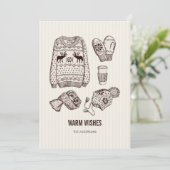 Warm Wishes Holiday Essentials Kaart (Staand voorkant)