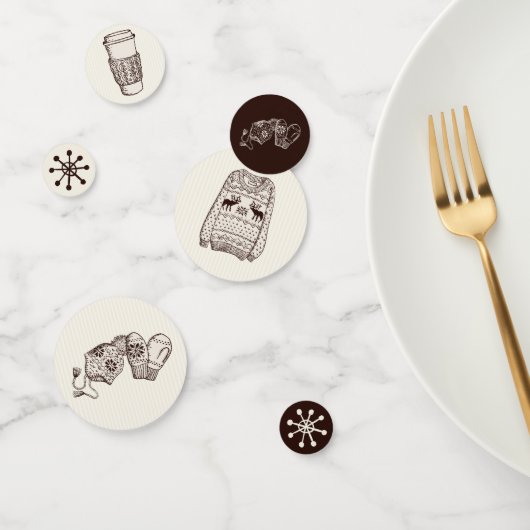 Warm Wishes Holiday Essentials Table Confetti (Groep)