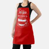 Warm Wishes Hot Cup Coffee Cocoa Barista Schort (Insitu)