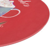 Warm Wishes Peppermint Hot Cocaca Snijplank (Hoek)