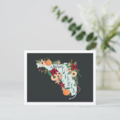 Warm Wishes uit Florida Feestdagenkaart (Staand voorkant)