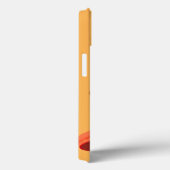 Warme Abstracte driedubbele ringen · Modern Minima Case-Mate iPhone Case (Achterkant / Rechts)