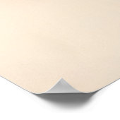 Warme Abstracte Stroom Poster (Hoek)