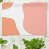 Warme accenten theedoek (Gevouwen)