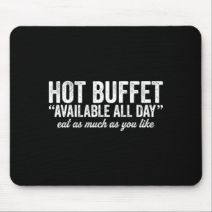 Warme buffet beschikbaar de hele dag eet zoveel al muismat