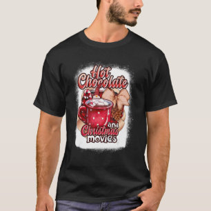 Warme Cacaodrank Warme Chocolade Kerst Dranken en T-shirt