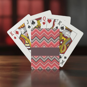 Warme Chevron Pokerkaarten
