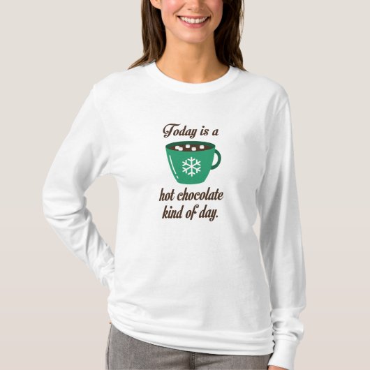Warme Chocolade T-shirt (Voorkant)