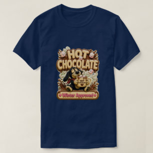 Warme Chocolade Winter Goedgekeurd Knus T-shirt