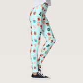 warme chocoladefeesten cacaopartij leggings (Rechts)