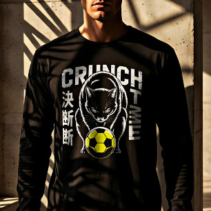 Warme Crunch Tijd Kat - Training Essentieel T-shirt